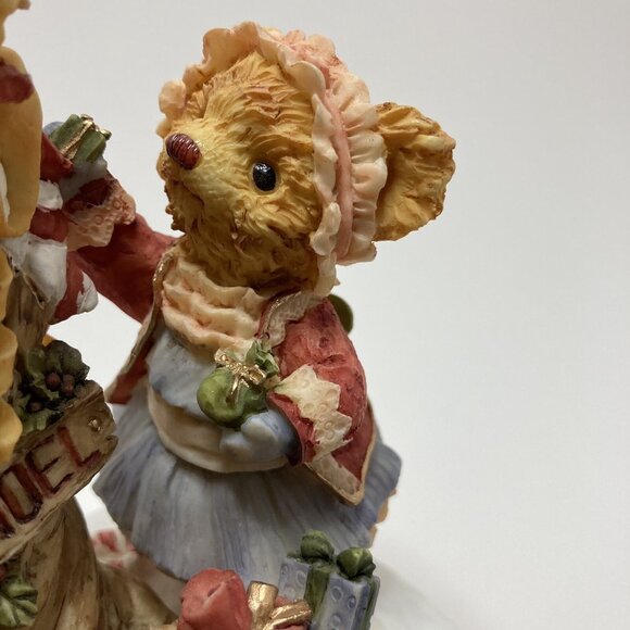 Teddy & Me Collection Christmas Music Box  Vintage 1995 - Picture 3 of 16